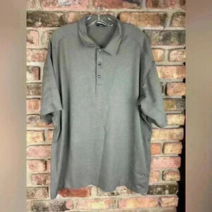 Men's NIKE GOLF POLO TAN COLOR SIZE XL COUNTRY CLUB WEEKEND CLASSIC VACATION